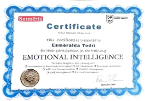 Esmeralda Todri Emotional Intelligence Certification