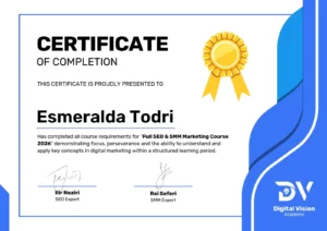 Esmeralda Todri - Full SEO - SMM Marketing